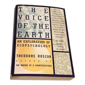 The Voice of the Earth Theodore Roszak Ecopsychology Paperback ISBN 0671867539